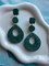 Handcrafted Resin Paradise Glitter Statement Earrings product 2